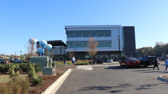 Photos from the Oct. 25, 2023 grand opening of the Ella B. Scarborough Community Resource Center.